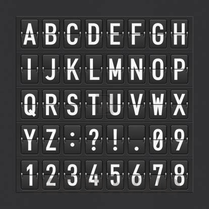 Обои Rebel Walls Typography - Letters And Numbers - R12391
