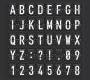 Обои Rebel Walls Typography - Letters And Numbers - R12391