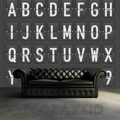 Обои Rebel Walls Typography - Letters And Numbers - R12391
