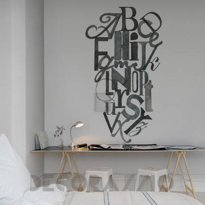 Обои Rebel Walls Typography - Letters And Numbers - R12491