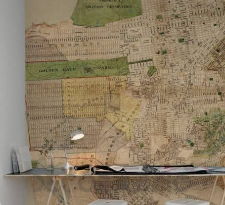Обои Rebel Walls Maps - R13821