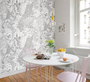 Обои Rebel Walls Maps, R13863