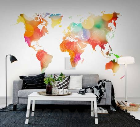 Обои Rebel Walls Maps - R13922