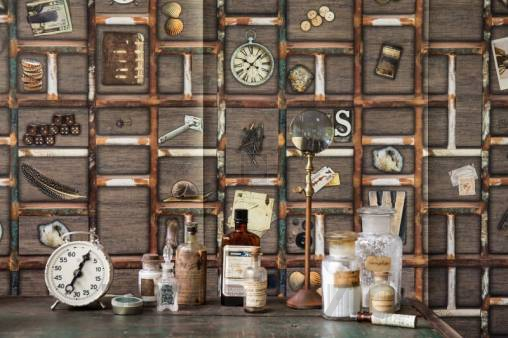 Обои Rebel Walls Hobby - Collecting - R14261