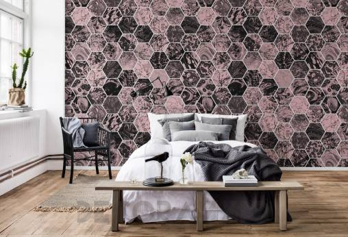 Обои Rebel Walls Dusty Pink - R15402