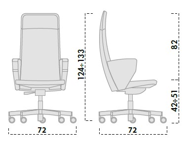 Кресло офисное Forsit by LAS YON - yon-executive-chair-high-bf-1