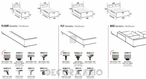Кровать односпальная Le Comfort Evergreen - evergreen_bed_160