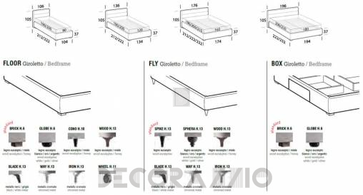 Кровать двуспальная Le Comfort Sir - sir_bed