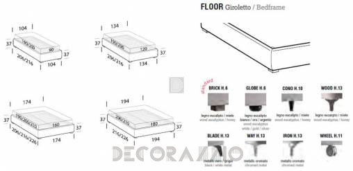 Кровать двуспальная Le Comfort Sommier - sommier_bed
