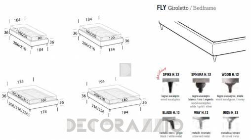 Кровать двуспальная Le Comfort Sommier - sommier_fly_bed