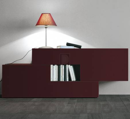 Тумба Lago Twins - twins-storage-red