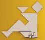 Зеркало навесное Lago Tangram - tangram-mirror