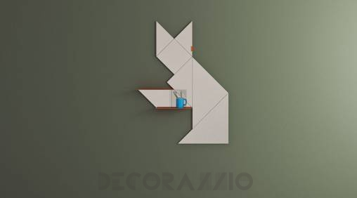 Зеркало навесное Lago Tangram - tangram-mirror