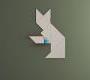 Зеркало навесное Lago Tangram - tangram-mirror