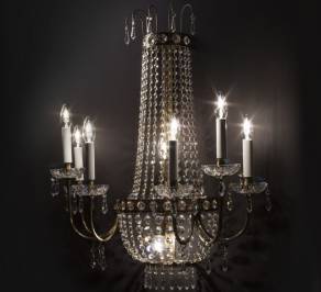 Светильник  настенный накладной (Бра) Zonca Chandelier Wall, 3238/A6+2