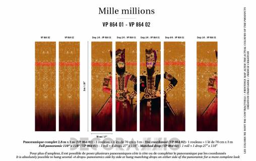 Обои Elitis Mille millions - VP 864 02