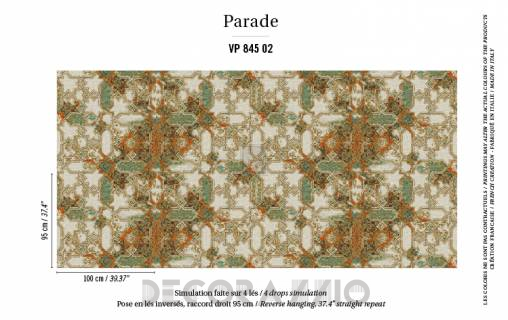 Обои Elitis Parade - VP 845 02