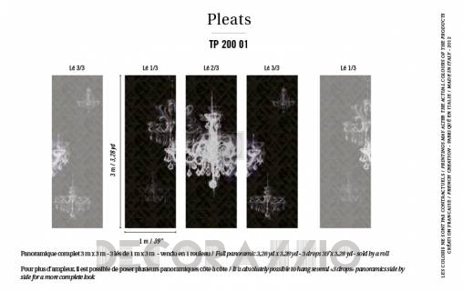Обои Elitis Pleats - TP 200 01
