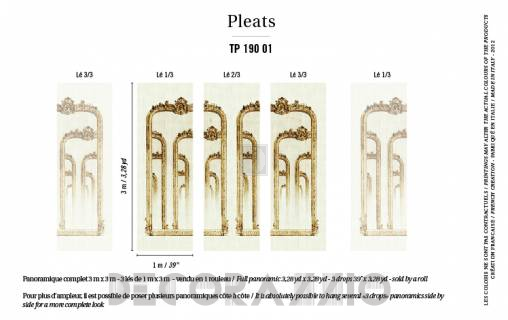 Обои Elitis Pleats - TP 190 01