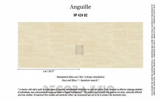 Обои Elitis Anguille Big Croco Galuchat - VP 424 02
