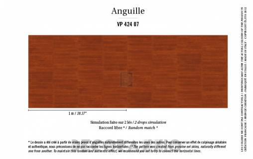 Обои Elitis Anguille Big Croco Galuchat - VP 424 07