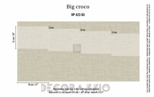 Обои Elitis Anguille Big Croco Galuchat - VP 423 03