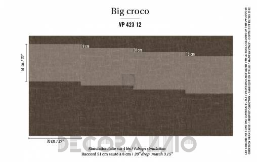 Обои Elitis Anguille Big Croco Galuchat - VP 423 12