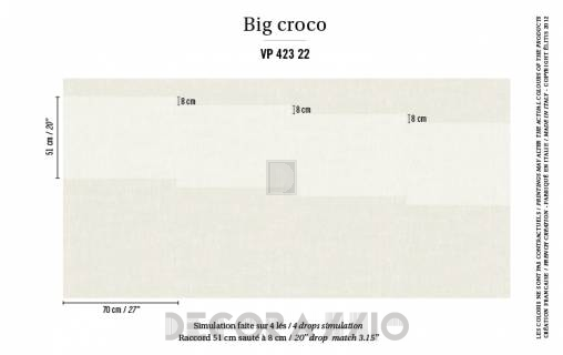 Обои Elitis Anguille Big Croco Galuchat - VP 423 22