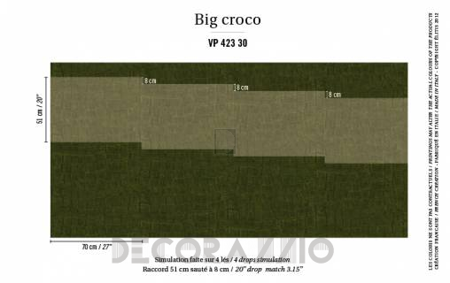 Обои Elitis Anguille Big Croco Galuchat - VP 423 30