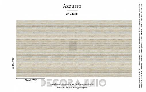 Обои Elitis Azzurro - VP 743 01