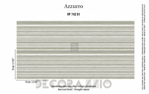 Обои Elitis Azzurro - VP 742 01