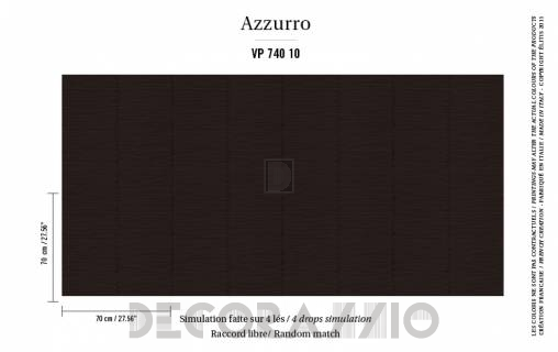 Обои Elitis Azzurro - VP 740 10