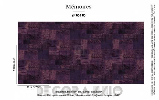 Обои Elitis Memoires - VP 654 05