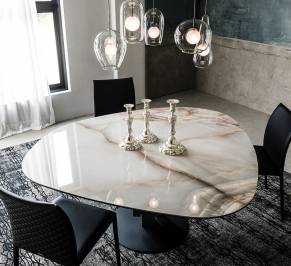 Обеденный стол Cattelan Italia Skyline, cattelan-skyline-round-keramik