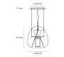 Светильник  потолочный подвесной (Люстра) Artemide Harry H. - Harry-H-LED