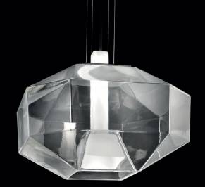 Светильник  потолочный подвесной (Люстра) Vistosi Stone, stone-sp-crystal