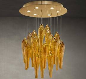 Светильник  потолочный накладной (Люстра) Euroluce Abstract, abstract-60