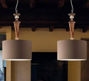 Светильник  потолочный подвесной (Люстра) Euroluce Dahlia, dahlia-S1-shade