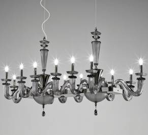 Светильник  потолочный подвесной (Люстра) Euroluce Desiderio, desiderio-axis14