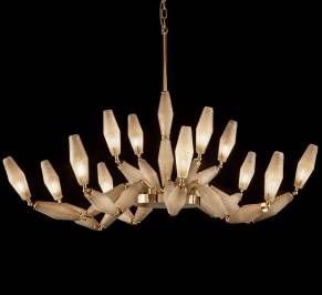 Светильник  потолочный подвесной (Люстра) Euroluce Mov, mov-L8+4-vintage