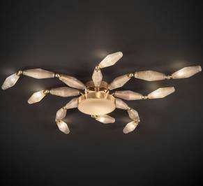 Светильник  потолочный накладной (Светильник потолочный) Euroluce Mov, mov-PL8