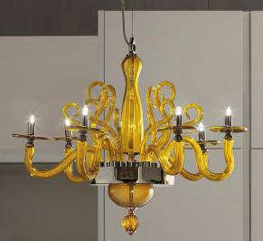 Светильник  потолочный подвесной (Люстра) Euroluce Yncanto, yncanto-L6-small
