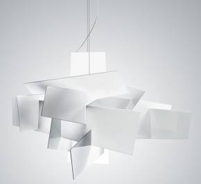 Светильник  потолочный подвесной (Люстра) Foscarini Big Bang, big-bang-xl-suspension-white