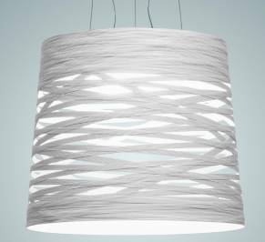 Светильник  потолочный подвесной (Люстра) Foscarini Tress, tress-grande-suspension-white