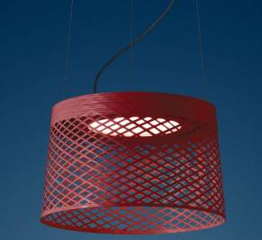 Светильник уличный  подвесной (Светильник уличный) Foscarini Twiggy, twice-as-twiggy-grid-carmine