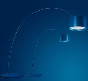 Светильник  напольный (Торшер) Foscarini Twiggy, twice-as-twiggy-floor-indigo