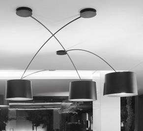 Светильник  потолочный  (Светильник) Foscarini Twiggy, twiggy-ceiling-black