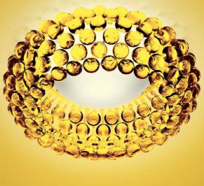 Светильник  потолочный накладной (Светильник потолочный) Foscarini Caboche, caboche-ceiling-gold