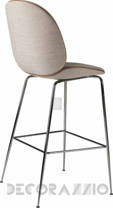 Стул барный Gubi Beetle Counter Chair - BlackChrome_Remix242