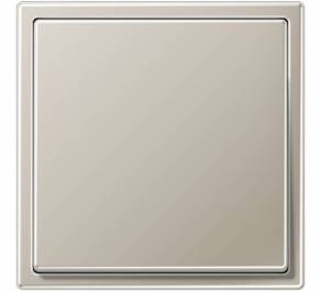 Выключатель одинарный Jung LS, LS_990_Metal_2